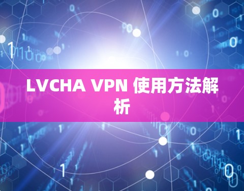LVCHA VPN 使用方法解析