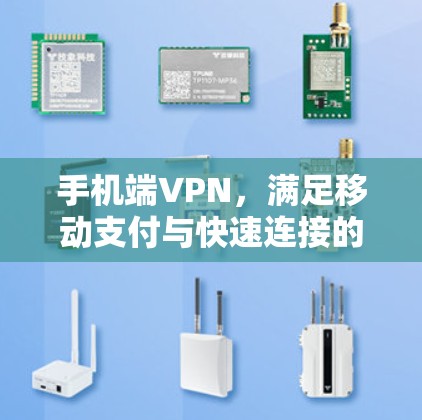 手机端VPN，满足移动支付与快速连接的需求，提升隐私与安全的高效解决方案
