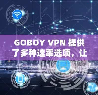 GOBOY VPN 提供了多种速率选项，让用户在保证安全性的前提下，选择适合他们的连接速度。以下是关于GOBOY VPN 的速率体验的详细介绍