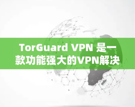 TorGuard VPN 是一款功能强大的VPN解决方案，以其全面的配置和多方面的功能而著称。以下是对其功能的评测
