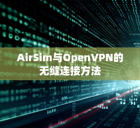 AirSim与OpenVPN的无缝连接方法