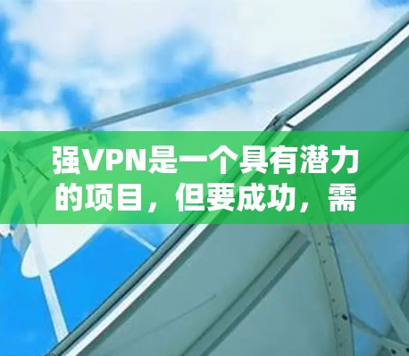强VPN是一个具有潜力的项目，但要成功，需要综合考虑多个因素。以下是对强VPN的评估和建议