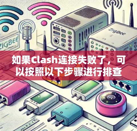 如果Clash连接失败了，可以按照以下步骤进行排查和解决