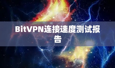 BitVPN连接速度测试报告
