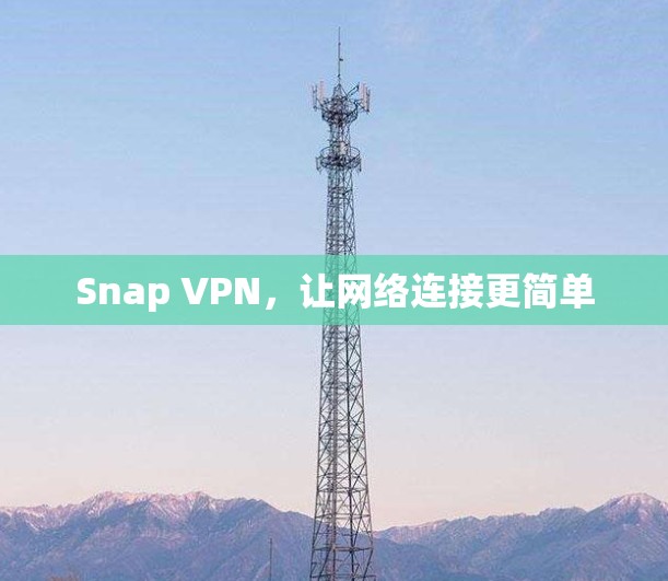 Snap VPN，让网络连接更简单