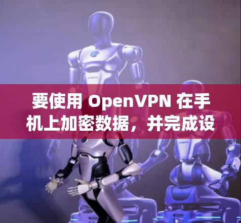 要使用 OpenVPN 在手机上加密数据，并完成设置，您可以按照以下步骤操作