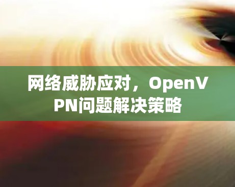 网络威胁应对，OpenVPN问题解决策略