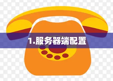 1.服务器端配置