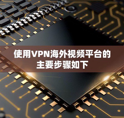 使用VPN海外视频平台的主要步骤如下