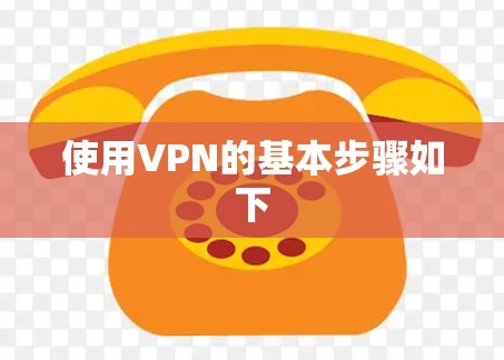 使用VPN的基本步骤如下