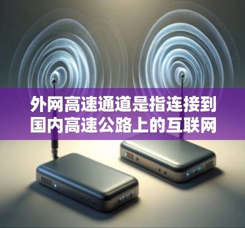 外网高速通道是指连接到国内高速公路上的互联网设备，用于用户访问国内互联网服务。这些设备通常包括路由器、交换机等，通过一定的接口连接到国内的互联网网络。以下是关于外网高速通道的详细分析