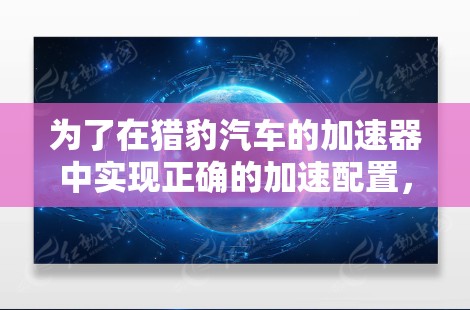 为了在猎豹汽车的加速器中实现正确的加速配置，您可以按照以下步骤操作