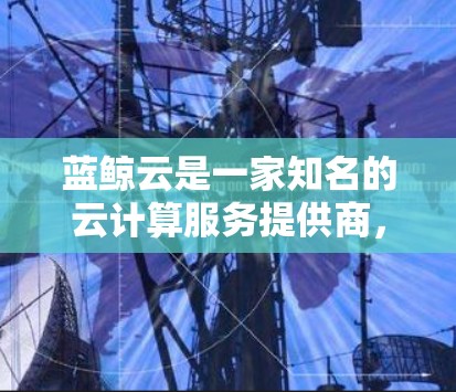 蓝鲸云是一家知名的云计算服务提供商，提供多种云服务，包括云存储、云计算、云安全等。在科学计算领域，蓝鲸云提供了多种科学工具和平台，帮助用户进行高性能计算、数据分析和科学研究