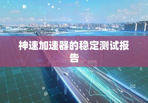 神速加速器的稳定测试报告