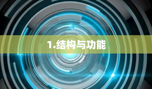 1.结构与功能