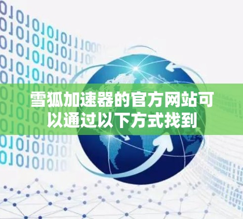 雪狐加速器的官方网站可以通过以下方式找到