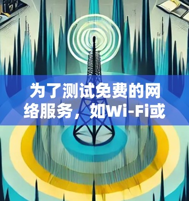 为了测试免费的网络服务，如Wi-Fi或数据线，可以按照以下步骤进行
