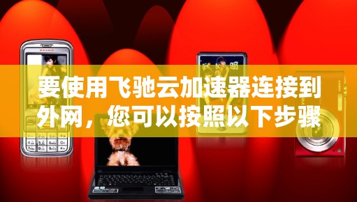 要使用飞驰云加速器连接到外网，您可以按照以下步骤操作