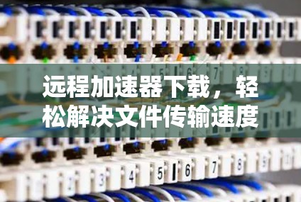 远程加速器下载,轻松解决文件传输速度慢的问题 远程加速器下载,轻松解决文件传输速度慢的问题