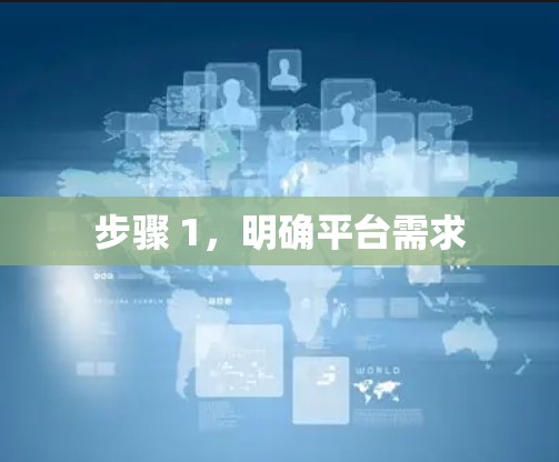 步骤 1，明确平台需求
