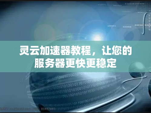 灵云加速器教程,让您的服务器更快更稳定 灵云加速器教程,让您的服务器更快更稳定